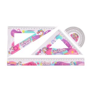 Чертожен комплект Junior Honun 30, еднорог, 30 cm, 4части