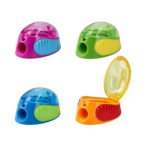 Острилка Junior Tomo, с капаче, асорти, 1 брой