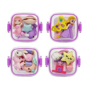 Гуми за молив Sazio Pixi Box, принцеси, в кутийка, асорти, 1 брой