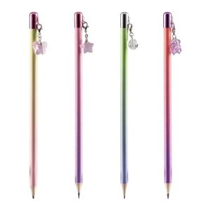 Молив Sazio Grand, HB, със звезди, асорти, 1 брой