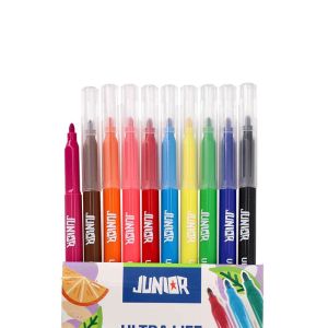 Флумастери Junior Ultra Perfume, ароматни, 10 цвята
