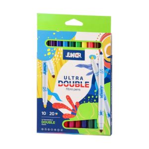 Флумастери Junior Ultra Double, двойни, 20 цвята