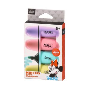 Текст маркер Best Buy 303 Mini, Мини Маус, 4 пастелни цвята