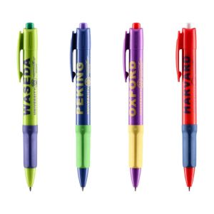 Химикалка Sazio Uni, автоматична, университети, 0.7 mm, асорти, 1 брой