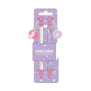 Химикалка Sazio Cambridge, еднорог, 2 броя