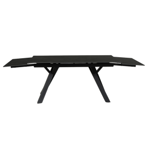 Разтегателна трапезна маса OPOLE - тъмносива