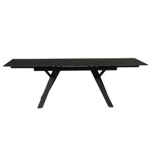 Разтегателна трапезна маса OPOLE - тъмносива