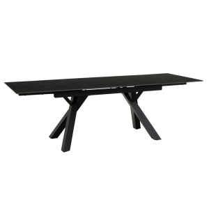 Разтегателна трапезна маса OPOLE - тъмносива