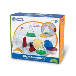 Learning Resources Комплект геометрични фигури, големи, 10 броя