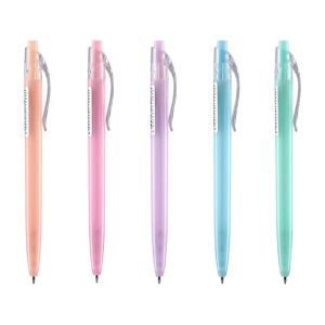 Химикалка Sazio Hola, автоматична, пастелна, 0.7 mm, асорти, 1 брой