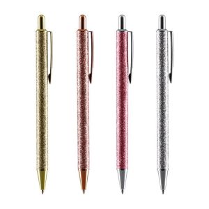 Химикалка Sazio Elegant, брокатена, 1.0 mm, асорти, 1 брой