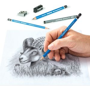 Комплект Staedtler Lumograph Sketching, 12 части