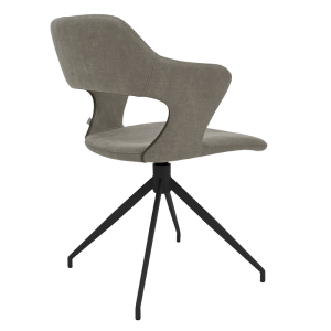 Трапезен стол RAPLA - сив 108