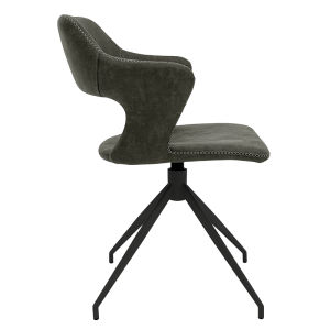 Трапезен стол RAPLA - тъмносив 09