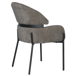 Трапезен стол ASTI - кафяв