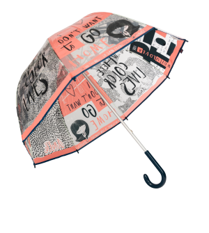 Чадър с извита дръжка Anekke, асорти