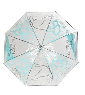 Чадър с извита дръжка Anekke, асорти