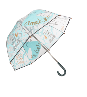 Чадър с извита дръжка Anekke, асорти