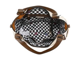 Чанта Nikky 31х23х11cm, БЯЛ