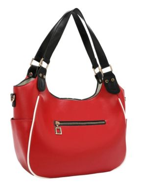 Чанта Nikky 31х23х11cm, ЧЕРВЕН