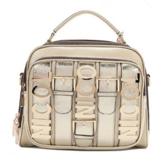 Чанта Nicole Lee, 28x24.5x12.5 cm, ЗЛАТИСТ