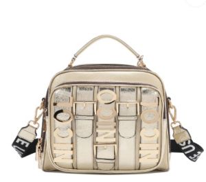 Чанта Nicole Lee, 28x24.5x12.5 cm, ЗЛАТИСТ