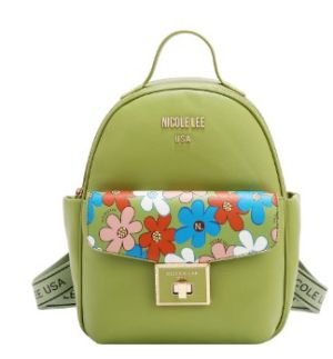 Раница Nicole Lee, 24.1x15.2x31.1 cm, ЗЕЛЕН