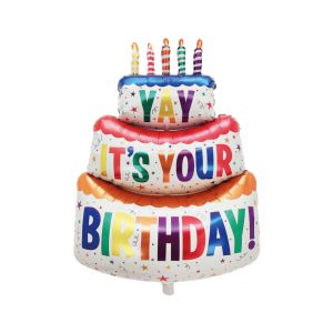 Балон Festa, торта, 62 х 102 cm