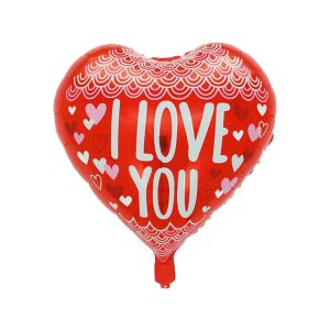Балон Festa, I love you, сърце, 45 х 53 cm