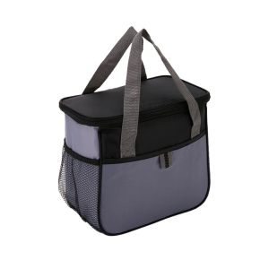 Хладилна чанта, с дръжки, полиестер 210D, 5.7 L, черна