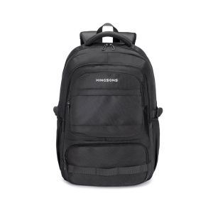 Раница Kingsons Vibe, ученическа, черна