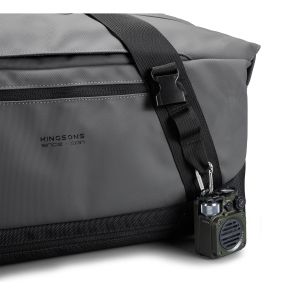 Сак за фитнес и пътуване Kingsons Flexcarry, 3 в 1, сив