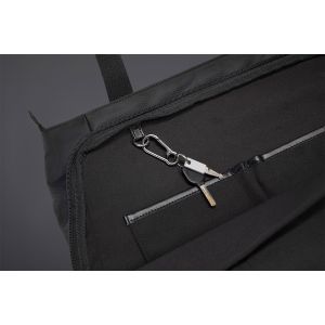 Чанта за лаптоп Kingsons Aura, дамска, 15.6'', черна