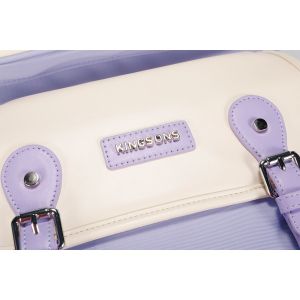 Раница Kingsons Safeback Junior, ученическа, лилава