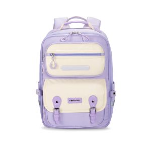 Раница Kingsons Safeback Junior, ученическа, лилава