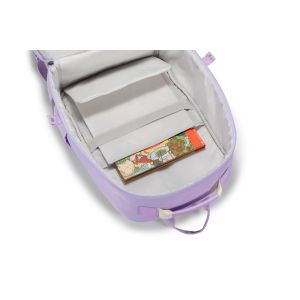 Раница Kingsons Safeback Junior, ученическа, лилава