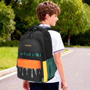 Раница Kingsons Ergo Junior, ученическа, синя