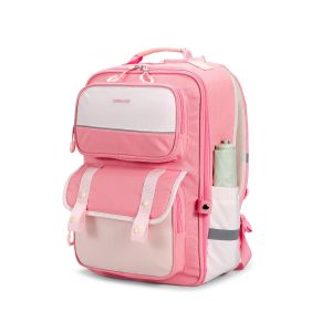 Раница Kingsons Ergo Junior, ученическа, розова