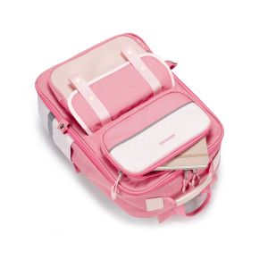 Раница Kingsons Ergo Junior, ученическа, розова