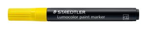 Акрилен маркер Staedtler Lumocolor 349, жълт 1