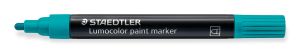 Акрилен маркер Staedtler Lumocolor 349, зелен 539