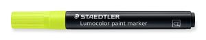 Маркер Staedtler Lumocolor Paint 349, акрилен, НЕОНЖЪЛТ