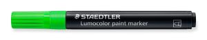 Маркер Staedtler Lumocolor Paint 349, акрилен, НЕОНЗЕЛЕН