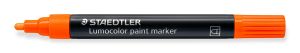 Маркер Staedtler Lumocolor Paint 349, акрилен, НЕОНОРАНЖ