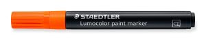 Маркер Staedtler Lumocolor Paint 349, акрилен, НЕОНОРАНЖ