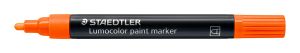 Маркер Staedtler Lumocolor Paint 349, акрилен, ОРАНЖЕВ