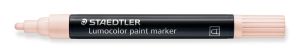 Маркер Staedtler Lumocolor Paint 349, акрилен, ПРАСКОВА