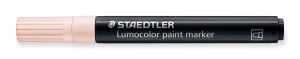 Маркер Staedtler Lumocolor Paint 349, акрилен, ПРАСКОВА