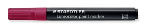 Маркер Staedtler Lumocolor Paint 349, акрилен, СВЧЕРВЕН