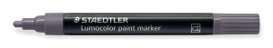 Маркер Staedtler Lumocolor Paint 349, акрилен, СИВ